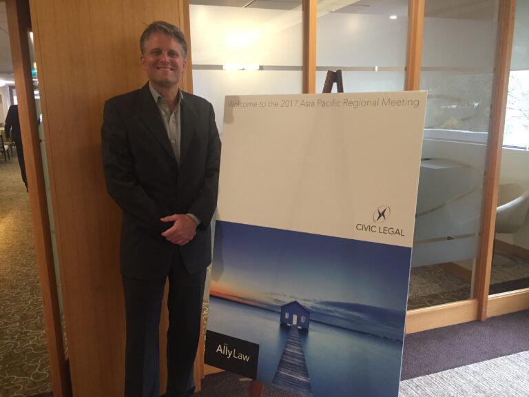 Olaf attends our international law firm’s 2017 Asia regional meeting